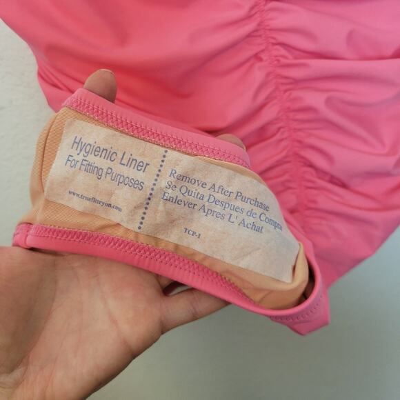 🚨NEW J CREW Pink Ruched Sweetheart One Piece Swimsuit Plus Size 22 Barbie - Picture 11 of 16